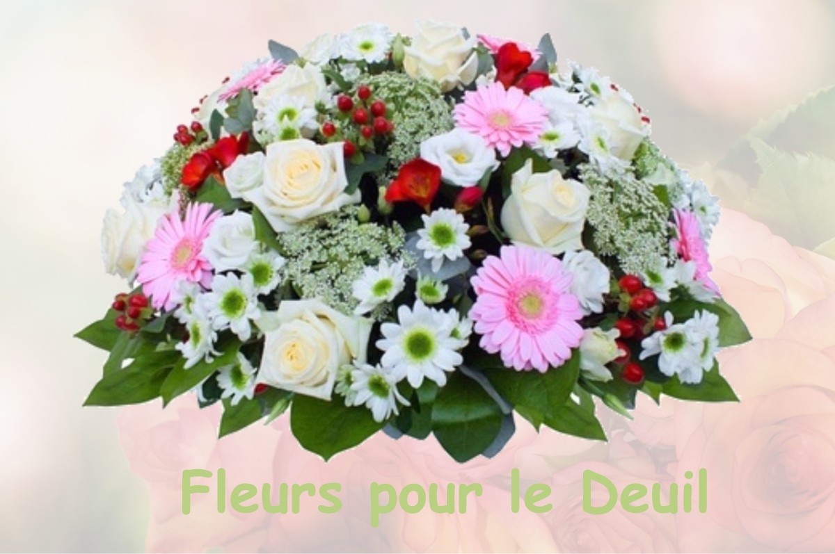 fleurs deuil CHANNAY-SUR-LATHAN